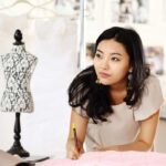 woman thinking about business